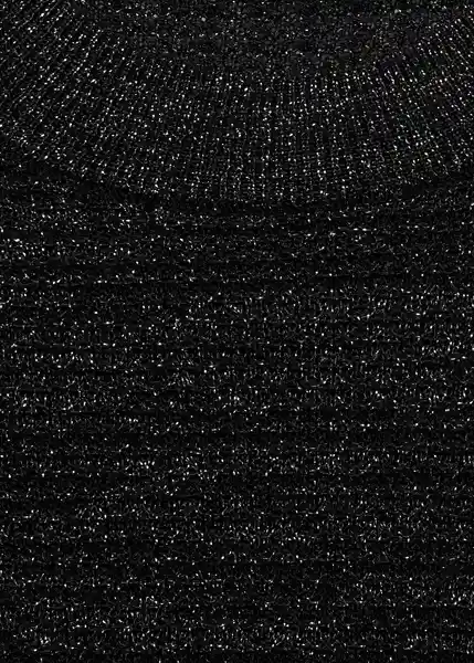 Jersey Glitter Negro Talla S Mujer Mango