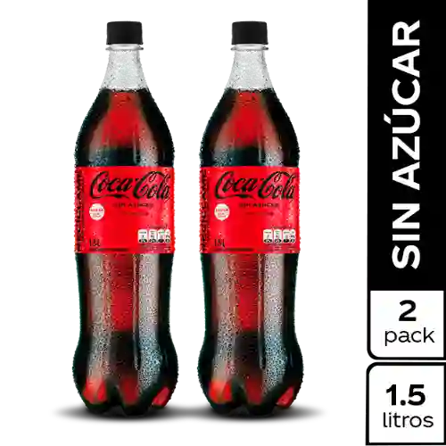 Coca-Cola Sin Azúcar 1.5 L