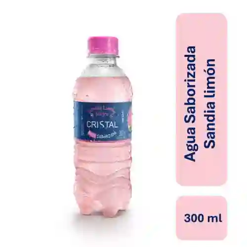 Agua Cristal Sandía Limón 300 ml