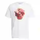 Adidas Camiseta Fdt Hbr T Para Hombre Blanco Talla L
