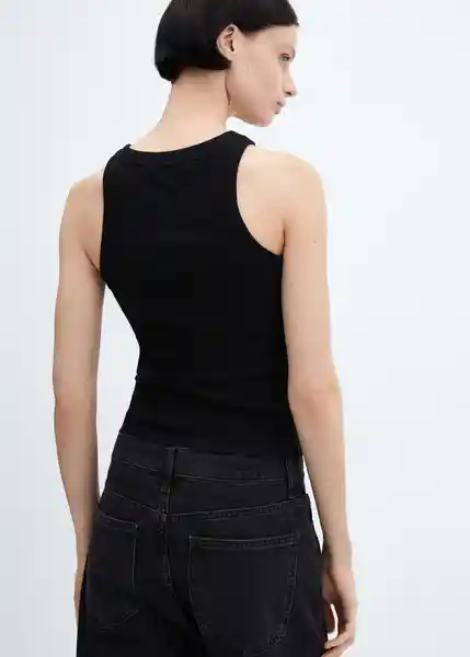 Top Boni Mujer Negro Talla XL 67070469_99 Mango