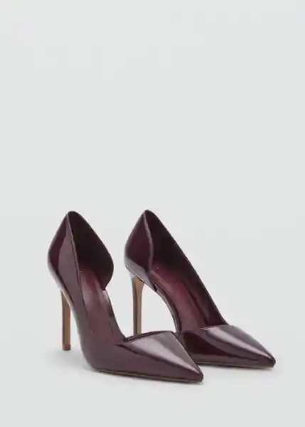 Zapatos Audreyb Burdeos Talla 38 Mujer Mango