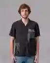 Camisa Hombre Negro Sombrio Ultraoscuro Talla XXL 89445 Rifle