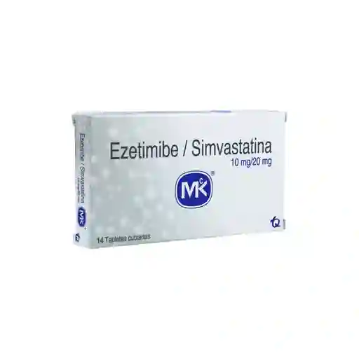 Mk Ezetimibe/Simvastatina (10 mg / 20 mg)