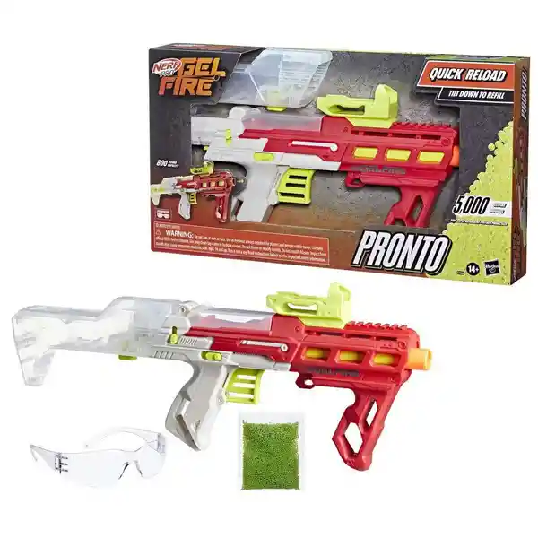Nerf Juguete Lanzador Pro Gelfire Pronto