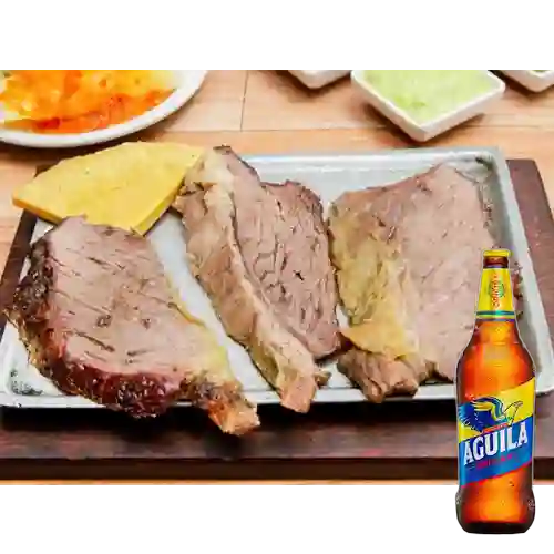 Combo Carne a la Llanera + Aguila 350 ml