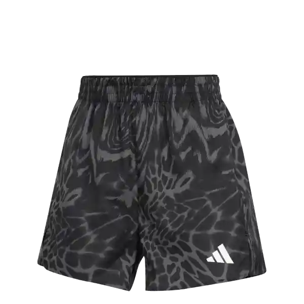 Adidas Pantaloneta we Min Aop Sh Entrenamiento Mujer Negro T M