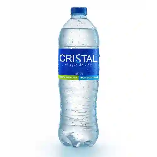 Agua Cristal Sin Gas 600 ml