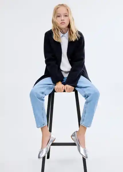 Abrigo Carla Navy Talla 11 Niña Mango