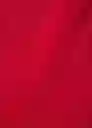 Top Coqui Rojo Talla L Mujer Mango