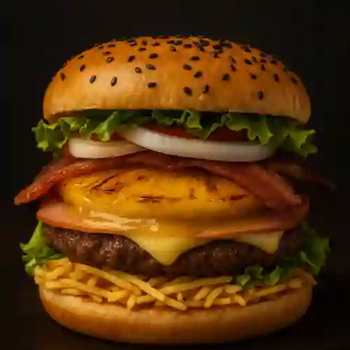 Hamburguesa Hawaiana