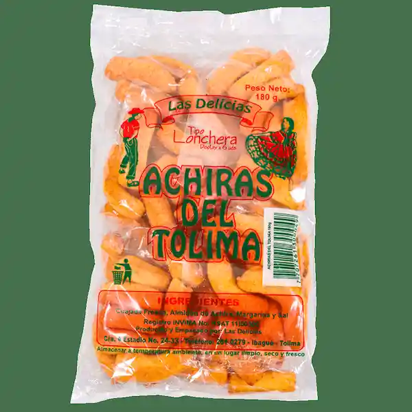 Las Delicias Achiras Del Tolima