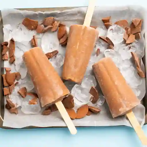 Paleta turrón chocolate