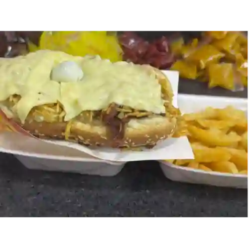 Perrito Filosito, Papas Queso y Tocineta