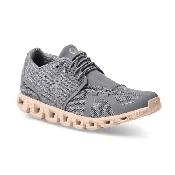 On Tenis Cloud 5 Mujer Gris Talla 8.5 Ref: 59.98883