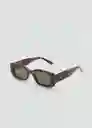 Gafas de Sol Miren Chocolate Talla 99 Mujer Mango