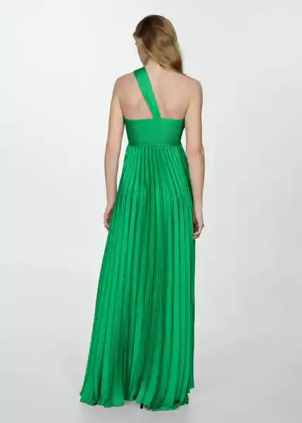 Vestido Claudi Verde Talla M Mujer Mango