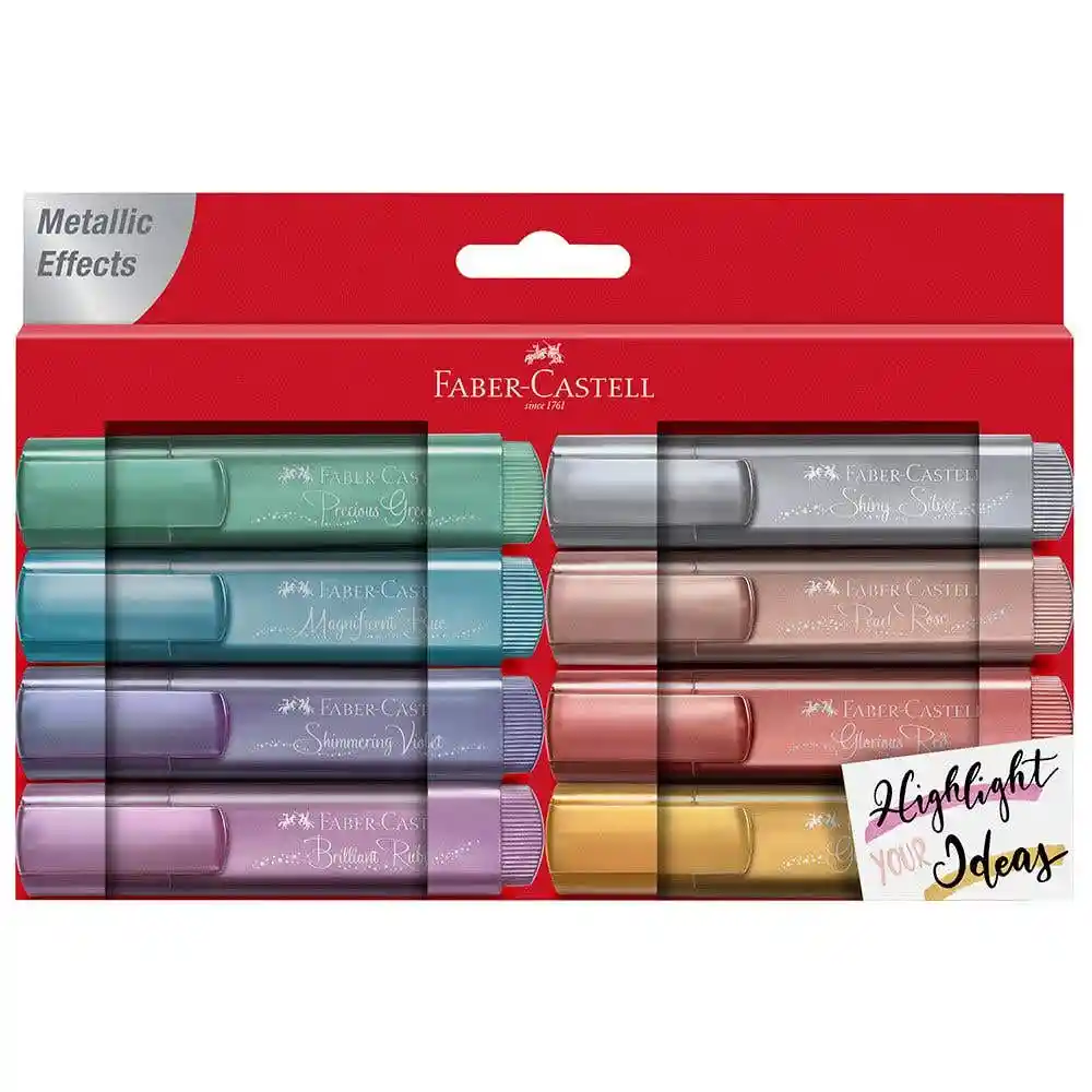   Faber Castell  Resaltador Tl 46 Metalizado 154689 