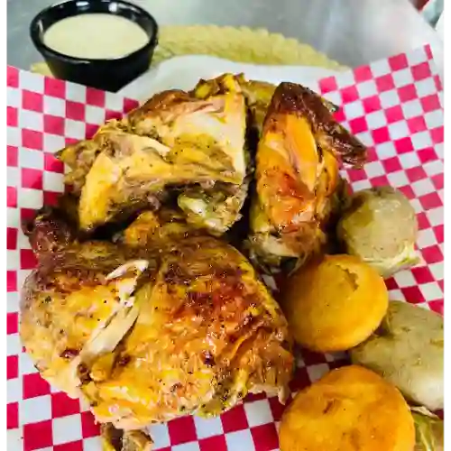 Medio Pollo Asado