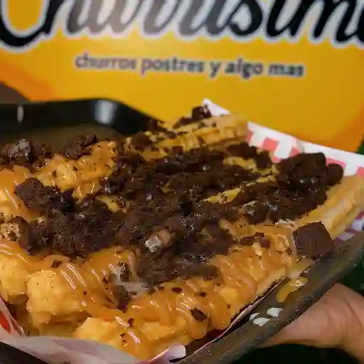 12 Churros glaseados