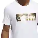 Adidas Camiseta Manga Corta Pff T de Hombre Blanco Talla S