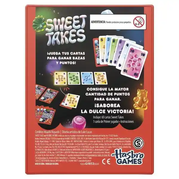 Hasbro Gaming Juego de Mesa Sweet Takes
