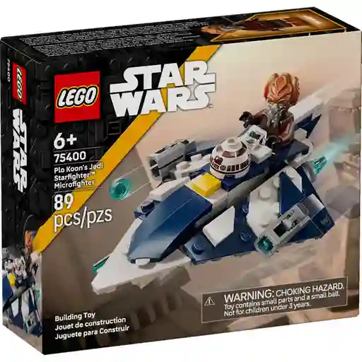 Set Construcción Microfighter Caza Estelar Jedi de Plo Koon Lego