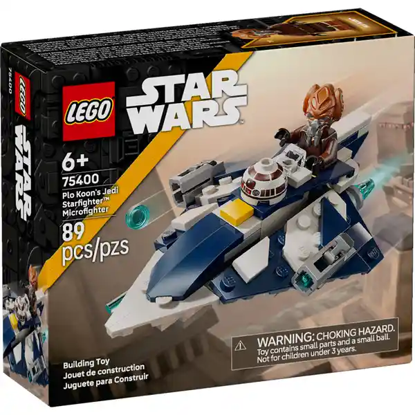 Set Construcción Microfighter Caza Estelar Jedi de Plo Koon Lego
