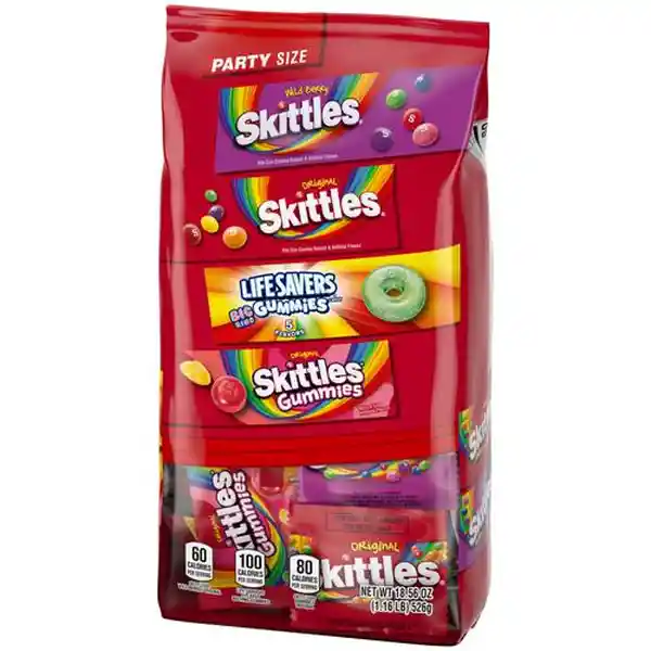 Skittles y Lifesavers Paquete Variado de Dulces / 18.56 Oz