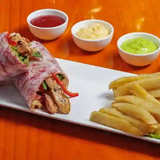 Shawarma de pollo
