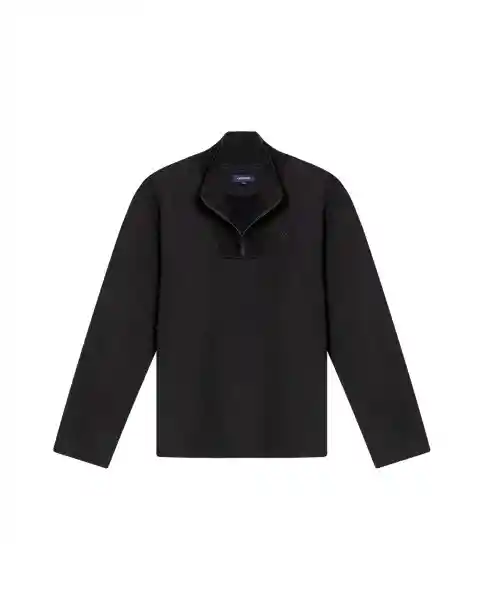 Buzo Half Knob Negro Sombrío Ultraoscuro Talla L Chevignon