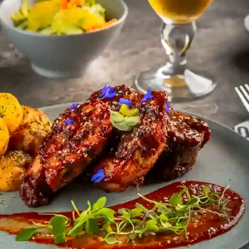 Costillas en bbq de bocadillo