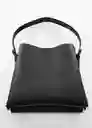 Bolso G Lucia Negro Talla 99 Mujer Mango