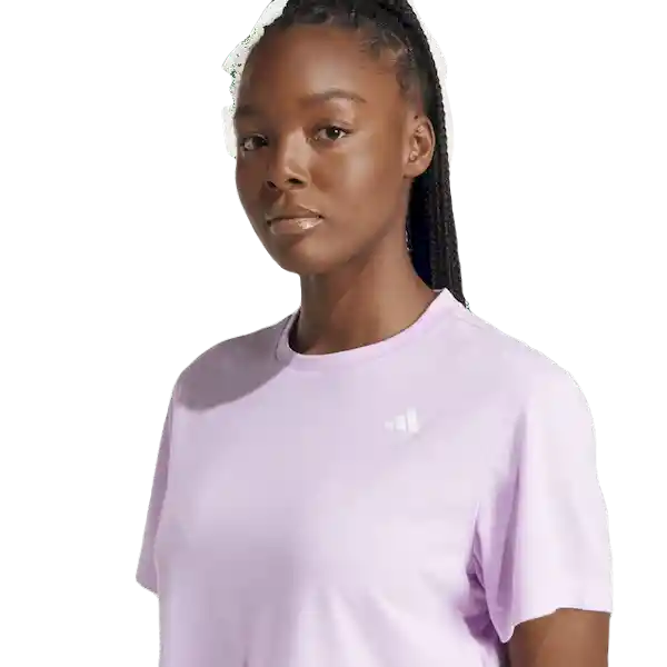 Adidas Camiseta Manga Corta we Min Tee de Mujer Morado Talla S