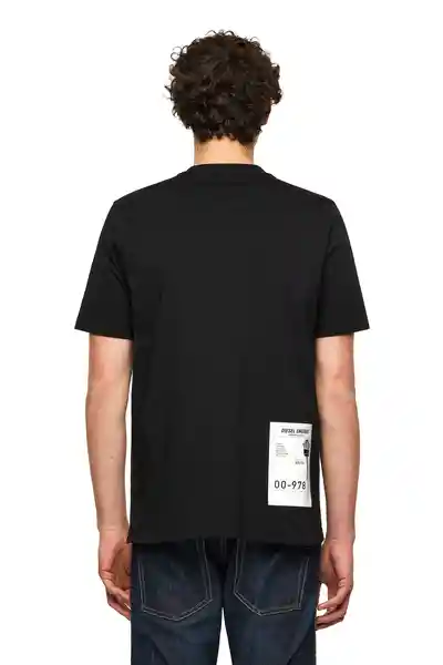Diesel Camiseta T-Just-B62 Negro Talla XL