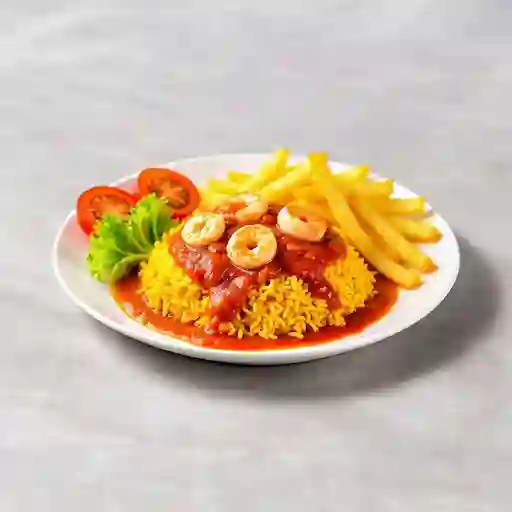 Arroz Con Camarones