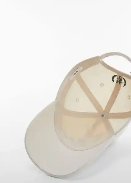 Gorra Tenis Off White Talla 99 Mujer Mango