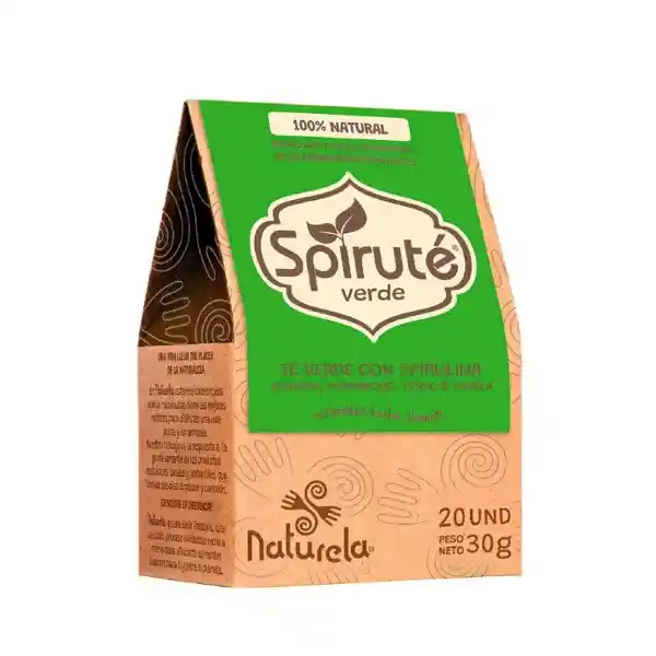 Naturela Spiruté té Verde Con Spirulina