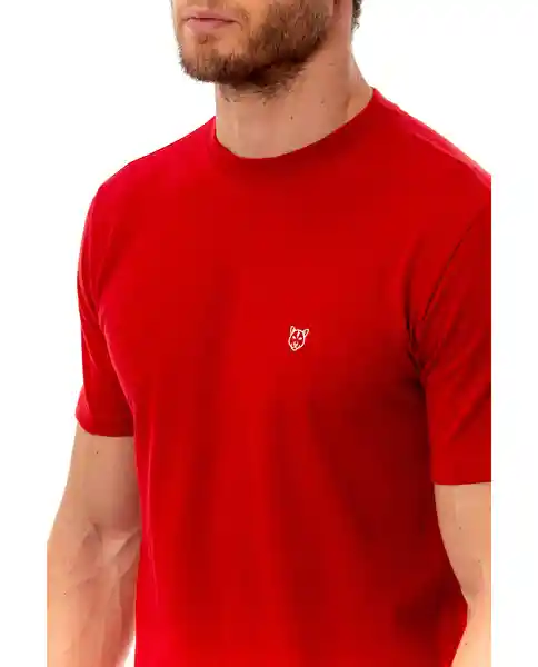 Camiseta Rojo Talla L Rifle100e001