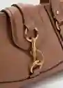 Bolso M Amazona Caramelo Talla 99 Mujer Mango