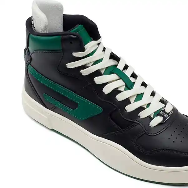 Diesel Tenis Ukiyo Mid Adulto Masculino Blanco/Verde Talla 10.5