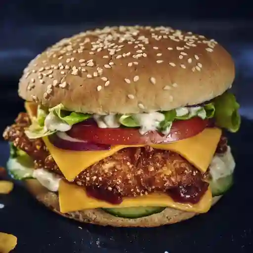 Tempura chicken + papas + gaseosa