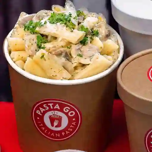 Pasta Alla Pana Champiñones