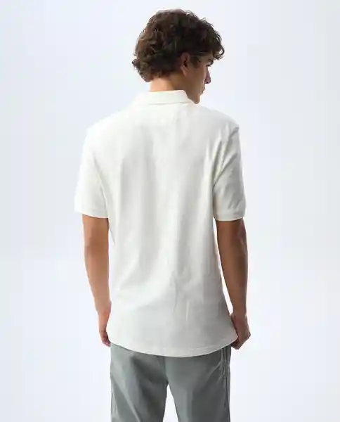 Camiseta Hombre Crudo Talla XL 801G006_CRU110606 Americanino