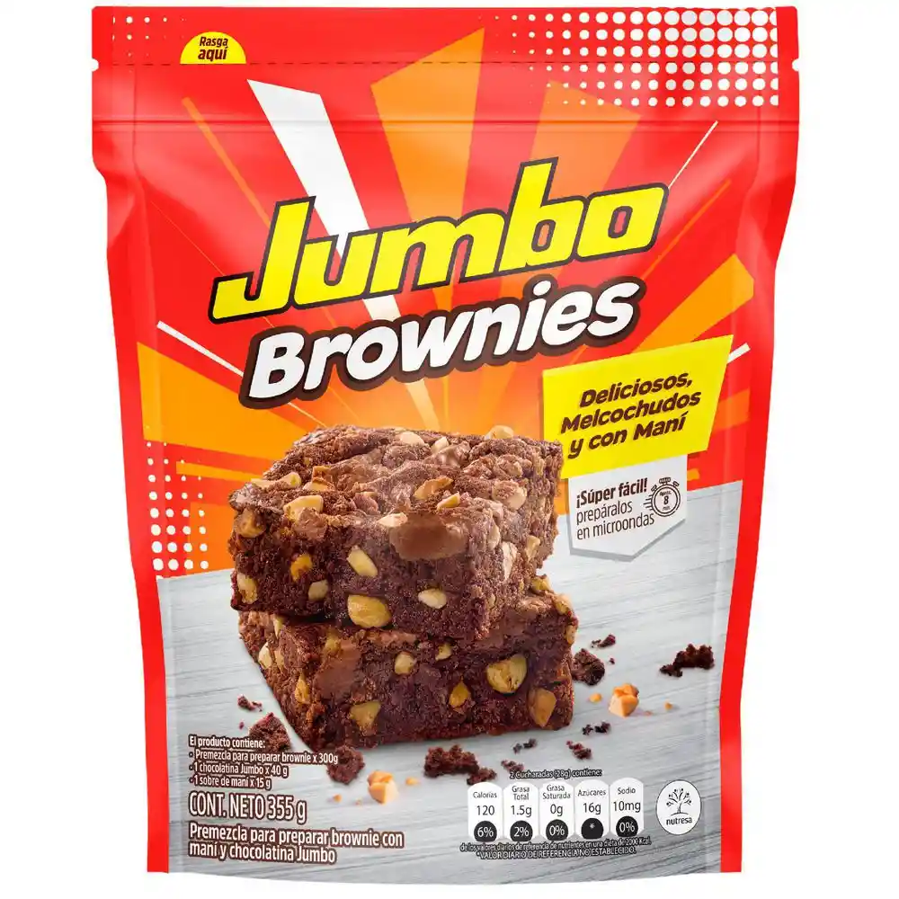 Jumbo Mezcla para Brownies