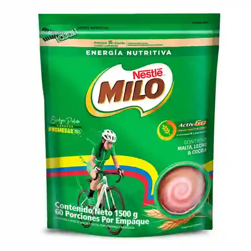 Milo Alimento a Base de Malta y Cocoa con Vitaminas y Minerales