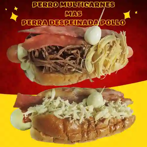 Perro Multicarnes Mas Perra Despeinada