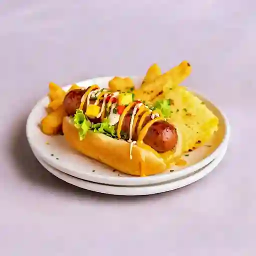 Perro Sencillo A La Plancha