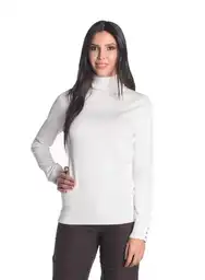 Saco Tejido Cerrado Para Mujer Marfil Talla L