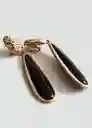 Pendientes Jordan Oro Talla 99 Mujer Mango